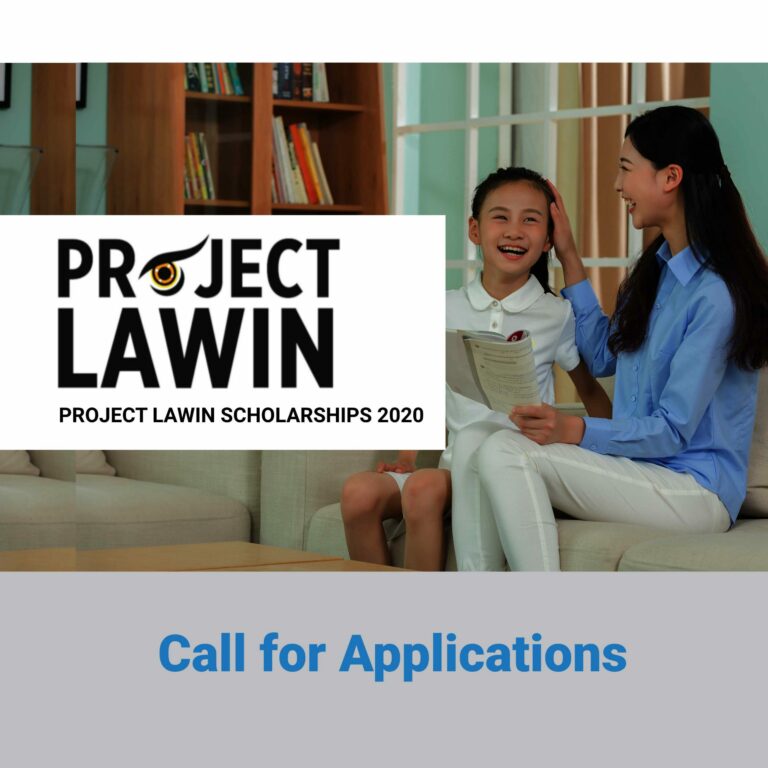 PROJECT LAWIN SCHOLARSHIPS 2020