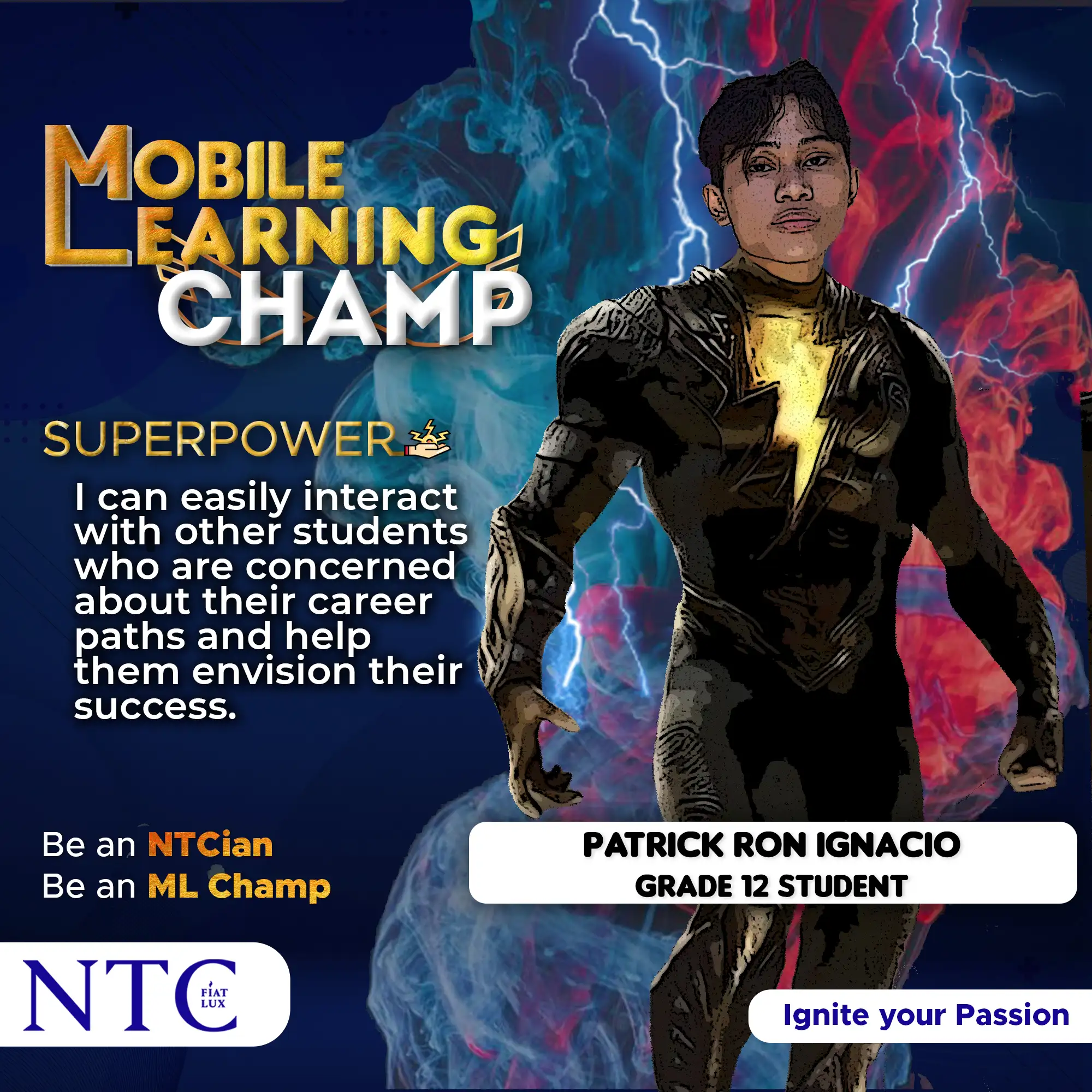 ML Champ Patrick Ron Ignacio