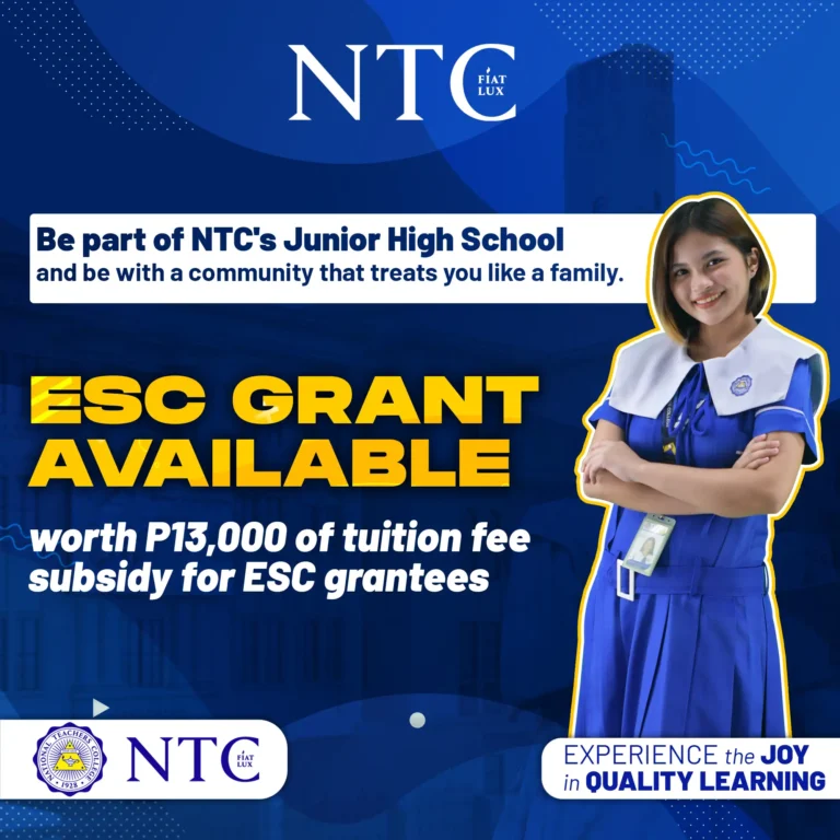 ESC Grant Available in NTC
