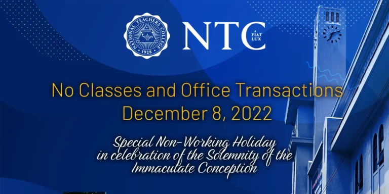 No Classes and Office Transactions – Dec. 8